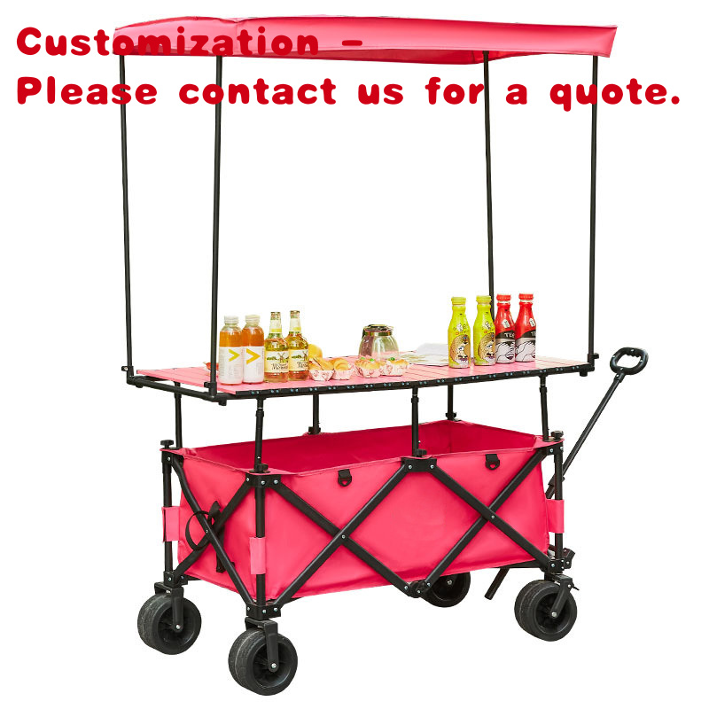 Food Snacks For Camping - Carro de plástico de Metal personalizado,
