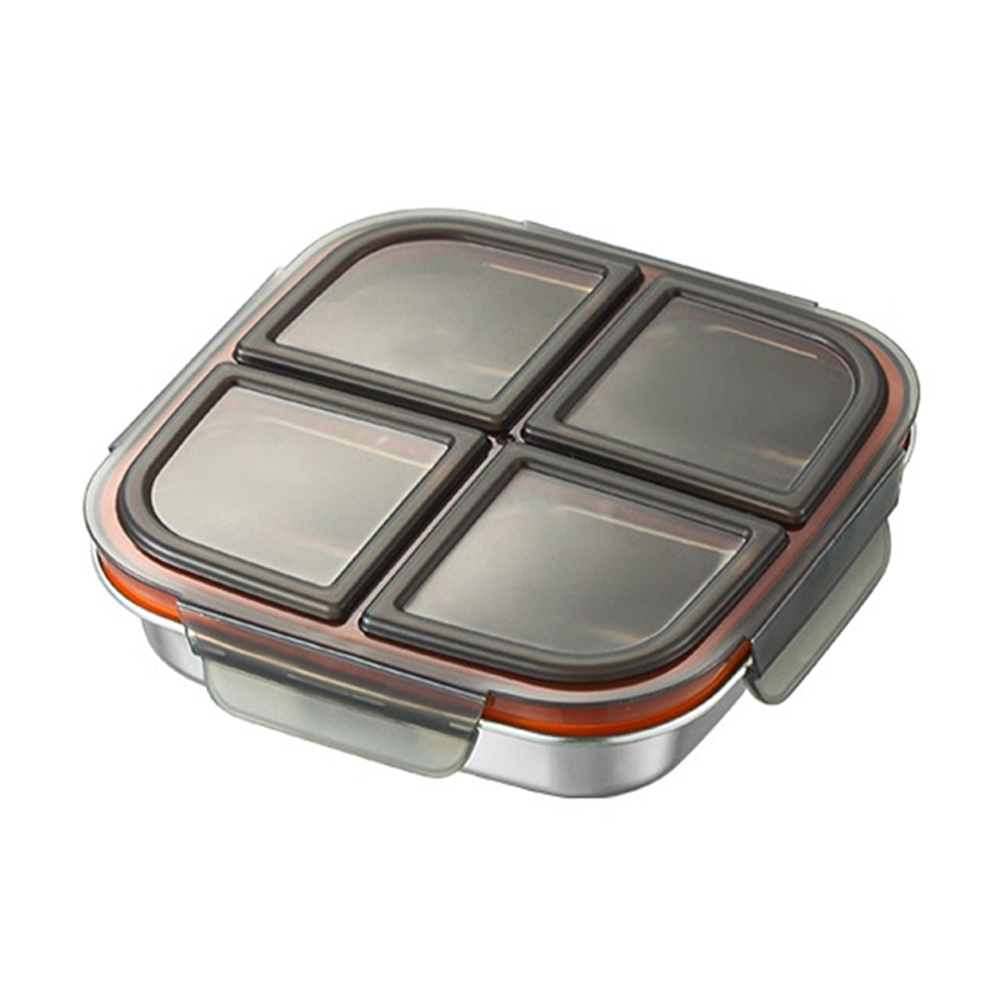Food Snacks For Camping - Paquete de 2 cajas de acero