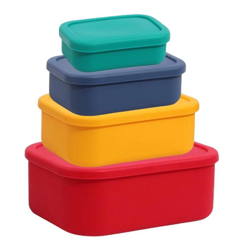 Food Snacks For Picnic - Juego de fiambrera de silicona de