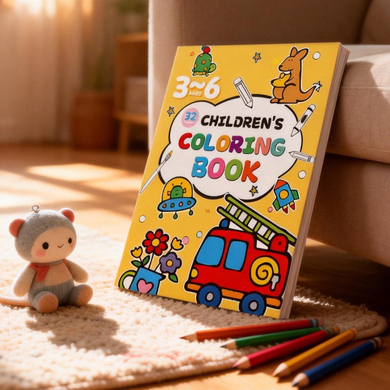 Food And Snacks Coloring Book Bold And Easy - Libro de Dibujo para Niños, con