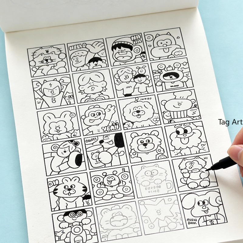 Libro ilustrado para aliviar e - Food And Snacks Coloring Book Bold And Easy reseña y precio