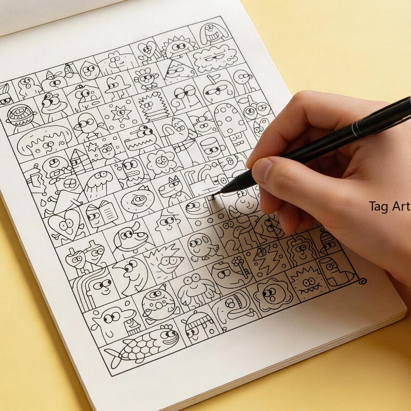 Libro ilustrado para aliviar e - Food And Snacks Coloring Book Bold And Easy reseña y precio