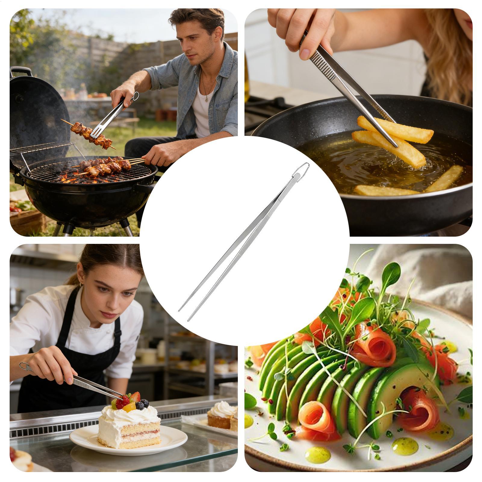Pinzas de cocina, pinzas para  - Food Snacks Restaurant reseña y precio