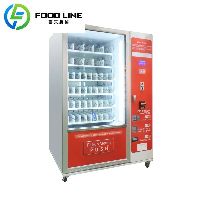 Máquina Expendedora Personaliz - Food Snacks Vending Machine reseña y precio