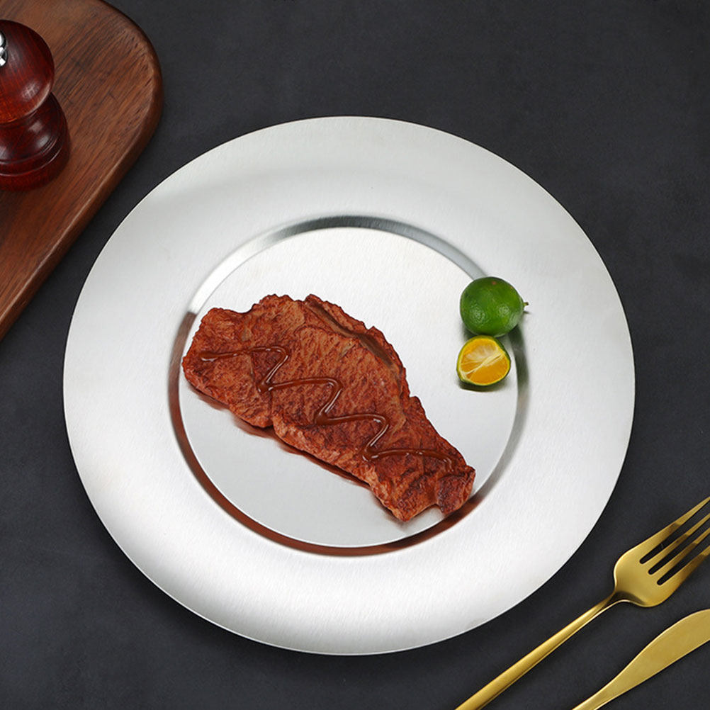 Plato de Acero Inoxidable Redo - Food Snacks For Camping reseña y precio