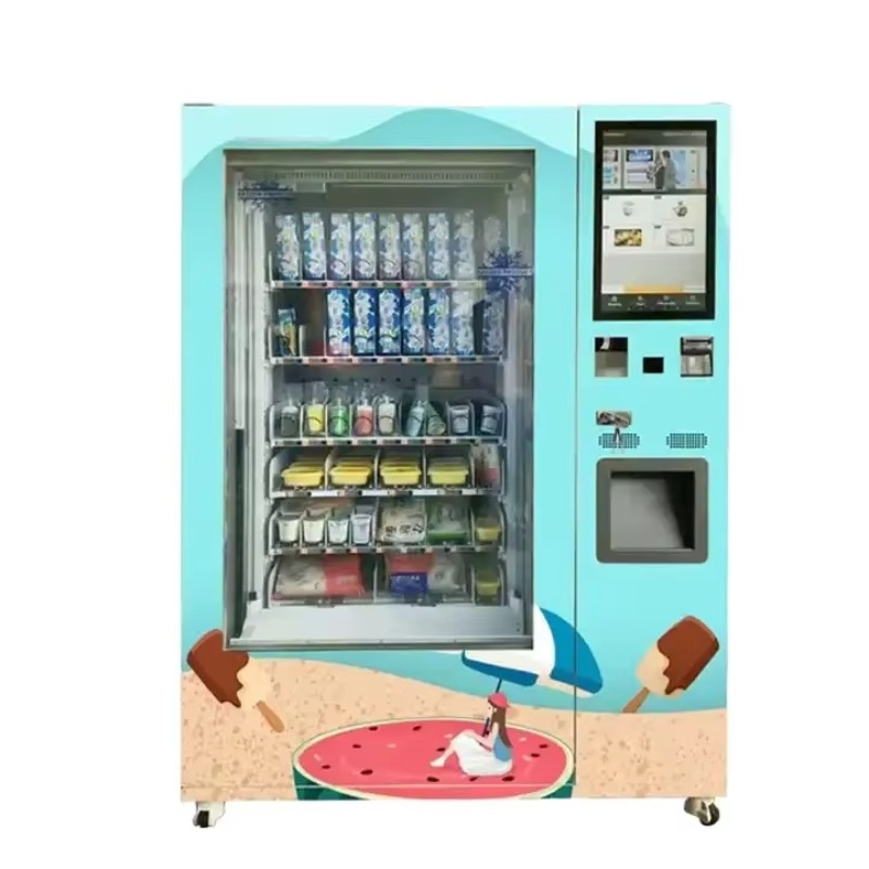 Máquina Expendedora Automática - Food Snacks Vending Machine reseña y precio