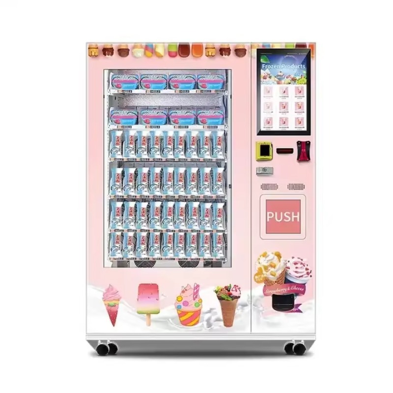 Máquina Expendedora Automática - Food Snacks Vending Machine reseña y precio