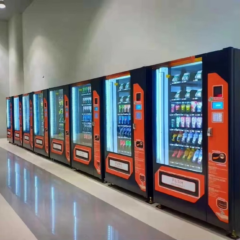 Máquina Expendedora Inteligent - Food Snacks Vending Machine reseña y precio