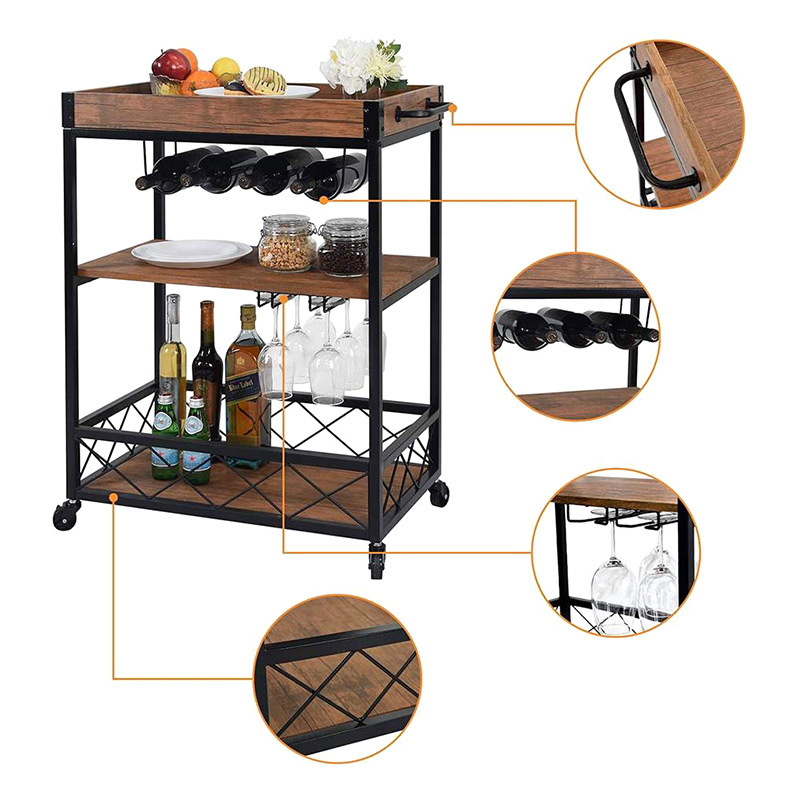 Carrito de Comida Nórdico para - Food Snacks Delivery reseña y precio