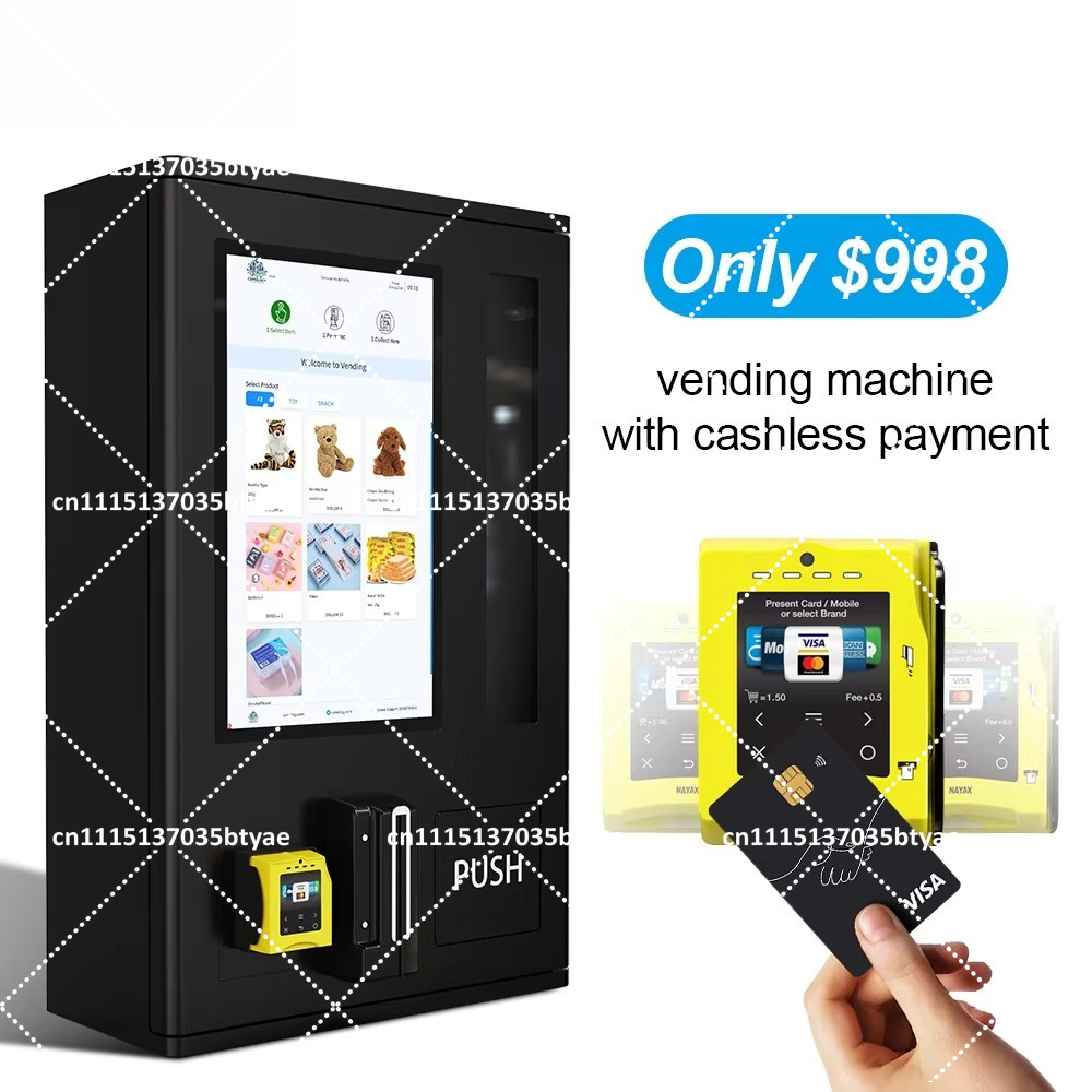 Máquina Expendedora de Gran Ca - Food Snacks Vending Machine reseña y precio