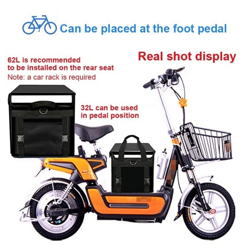 Bolsa impermeable para entrega - Food Snacks Delivery reseña y precio