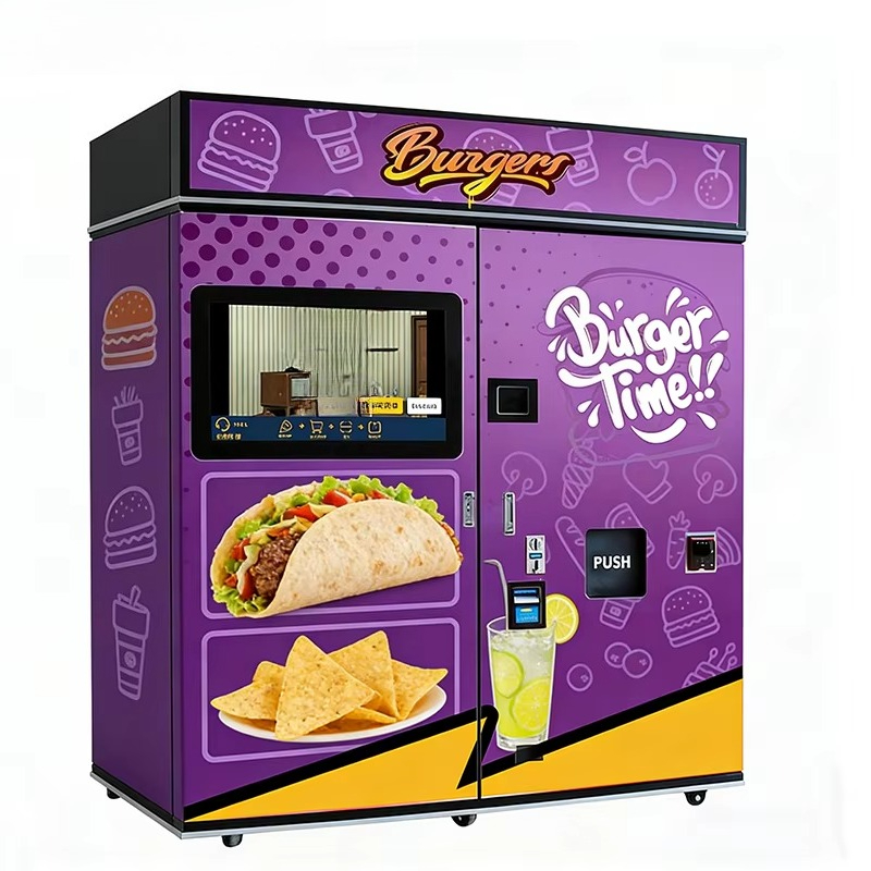 Máquina Expendedora de Comida  - Food Snacks Vending Machine reseña y precio