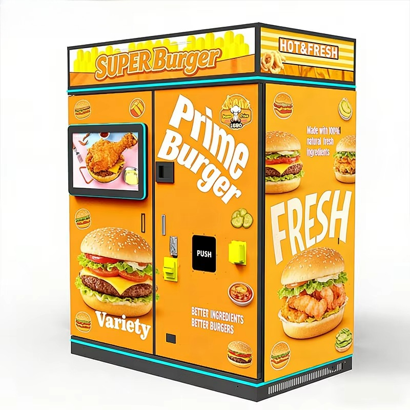Máquina Expendedora de Comida  - Food Snacks Vending Machine reseña y precio