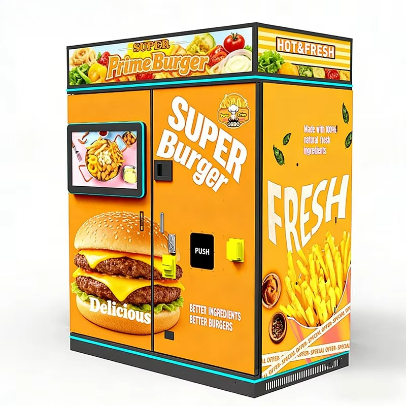 Máquina Expendedora de Comida  - Food Snacks Vending Machine reseña y precio