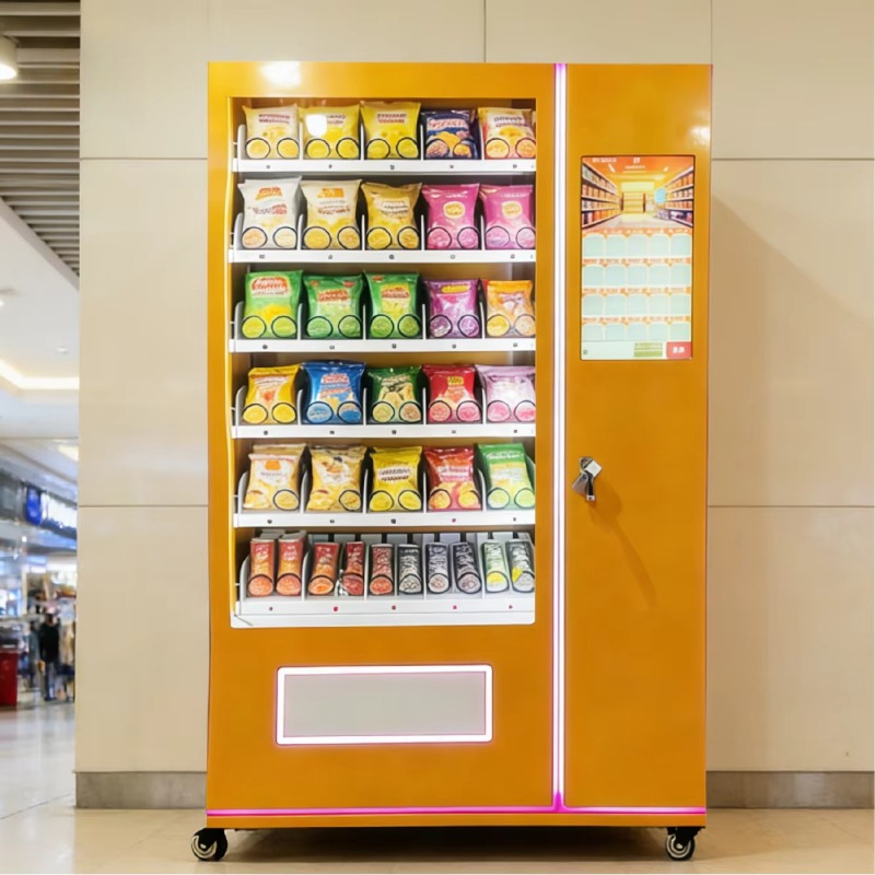 Máquina Expendedora Automática - Food Snacks Vending Machine reseña y precio