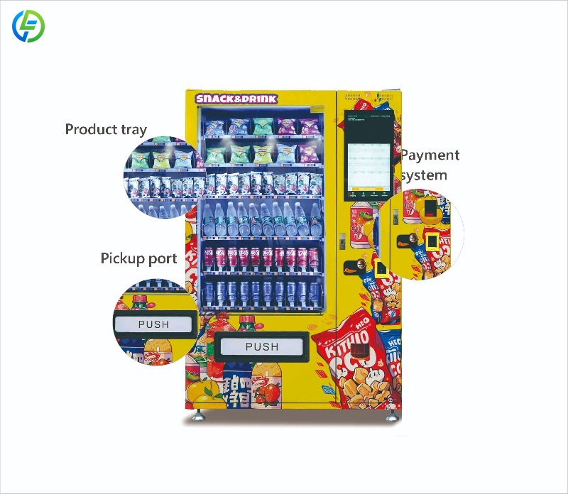 Máquina expendedora de aperiti - Food Snacks Vending Machine reseña y precio