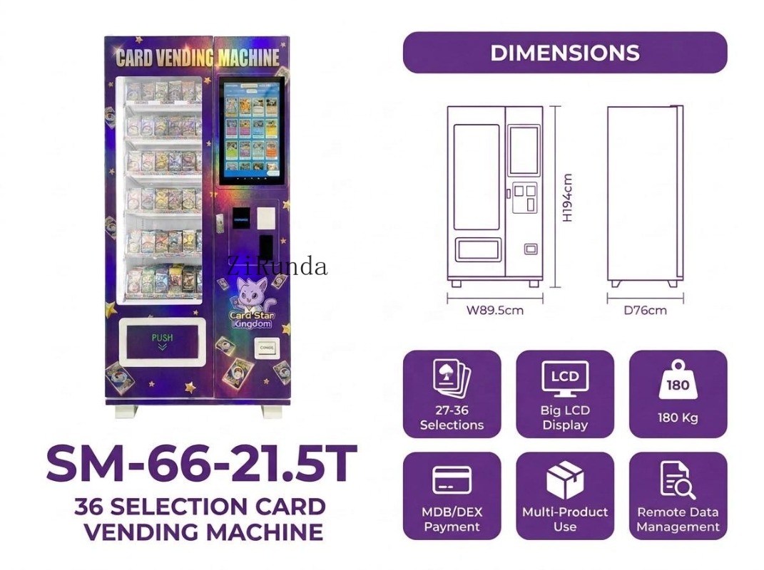 Productos de belleza, máquinas - Food Snacks Vending Machine reseña y precio