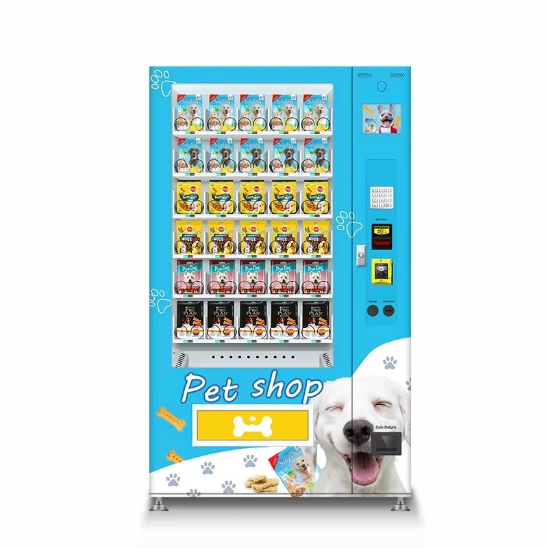 Máquina Expendedora de Aliment - Food Snacks Vending Machine reseña y precio