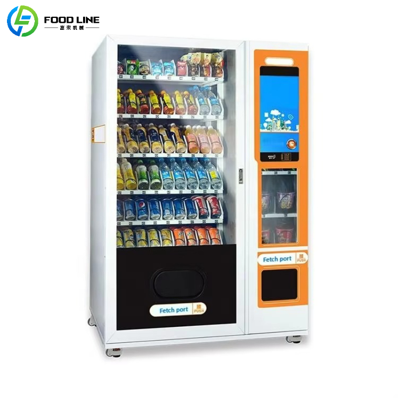 Máquina Expendedora Automática - Food Snacks Vending Machine reseña y precio