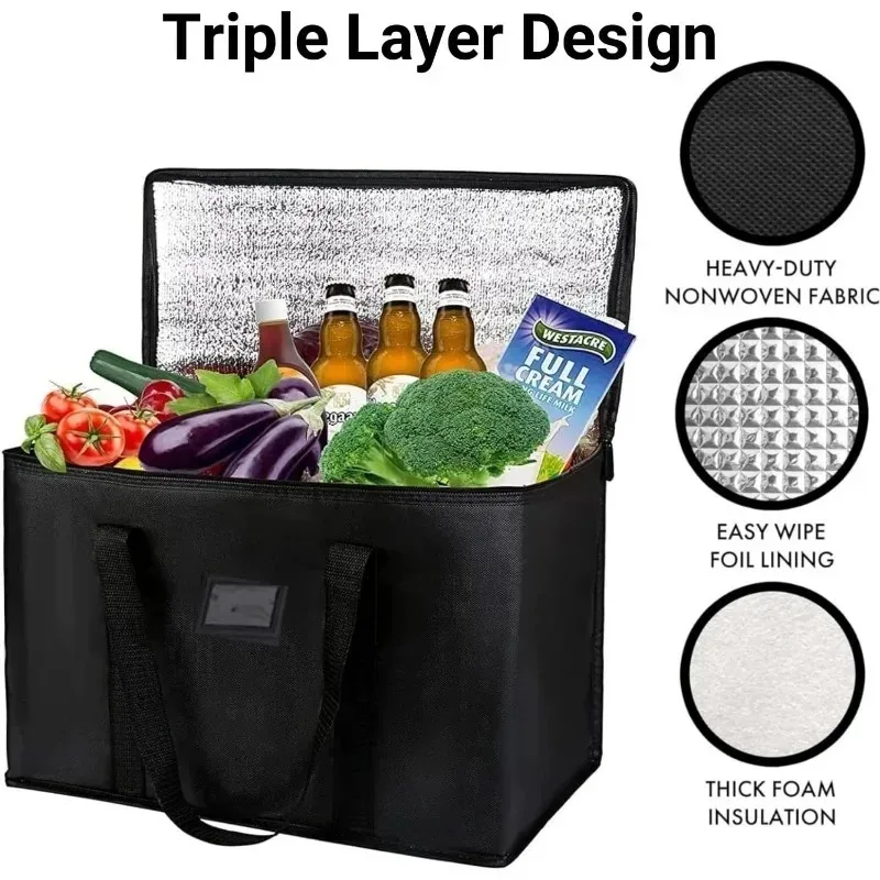 Bolsa Térmica Aislada, Bolsa d - Food Snacks Delivery reseña y precio